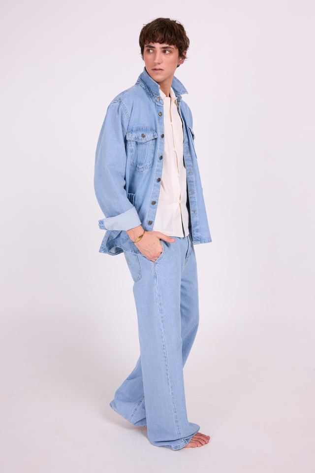 Nathalie Vleeschouwer Davin Light Denim Vest