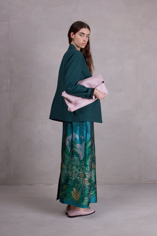 Nathalie Vleeschouwer Davos Blazer In Bottle Green