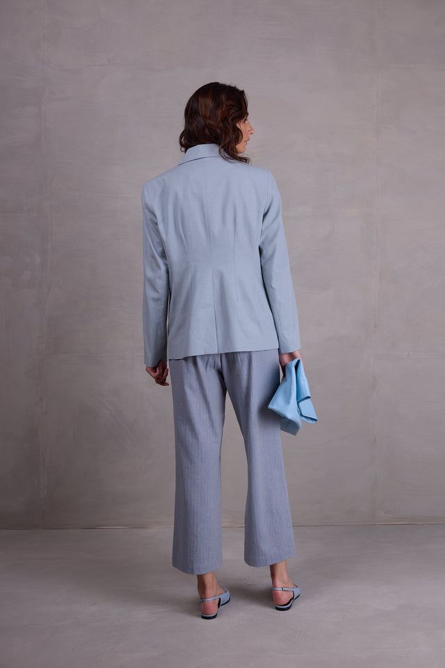 Nathalie Vleeschouwer Davos Blazer In Misty Blue