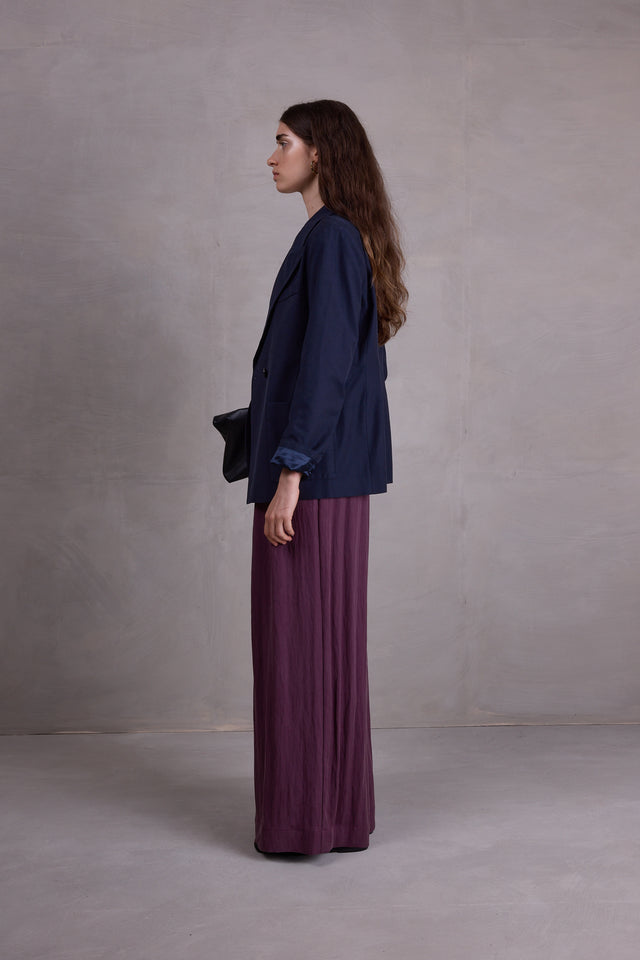 Nathalie Vleeschouwer Davos Navy Blazer