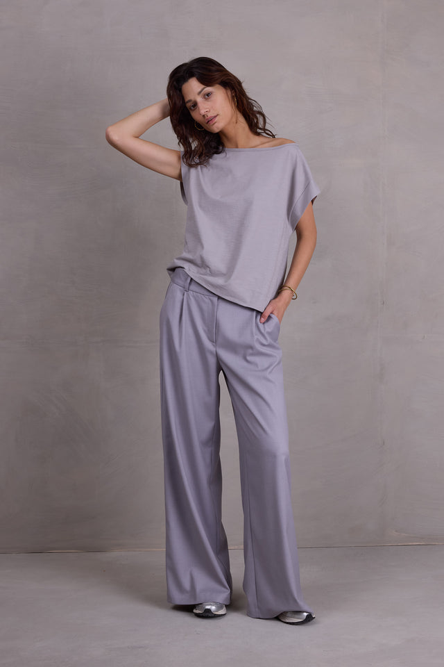 Nathalie Vleeschouwer Demi T-shirt In Mist