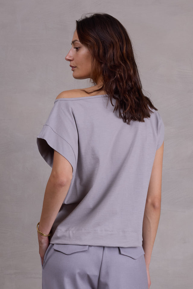 nathalie vleeschouwer Demi T-shirt in mist