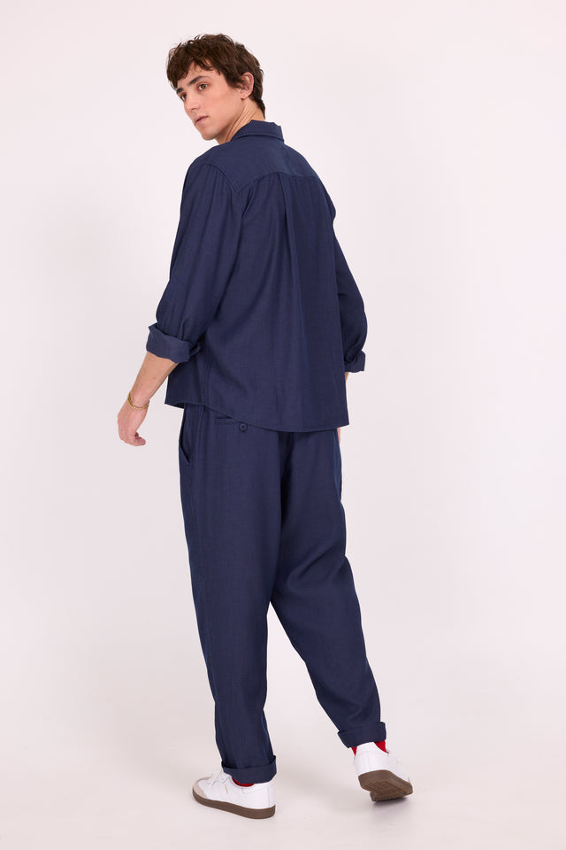 Nathalie Vleeschouwer Des Donkergestreept Hemd