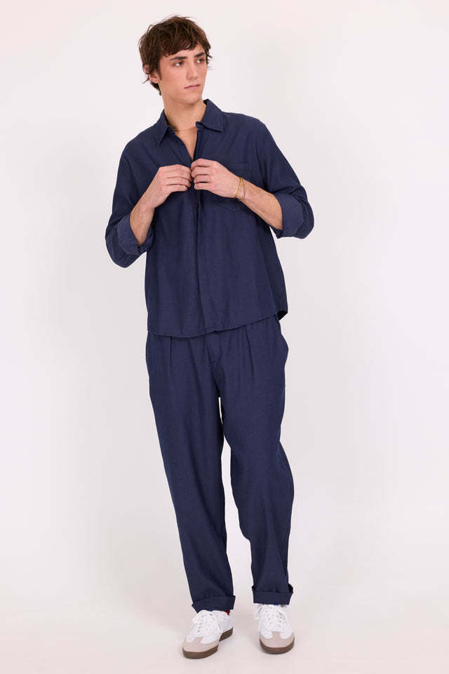 Nathalie Vleeschouwer Des Donkergestreept Hemd