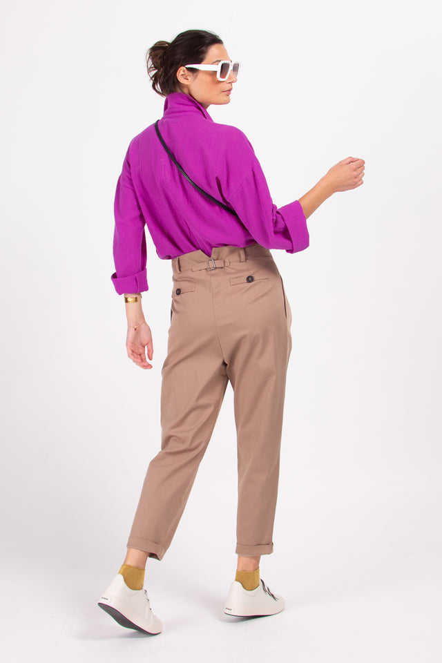 Nathalie Vleeschouwer Didier Taupe Broek