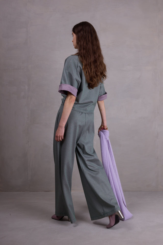 Nathalie Vleeschouwer Dotty Sweater In Green Blend