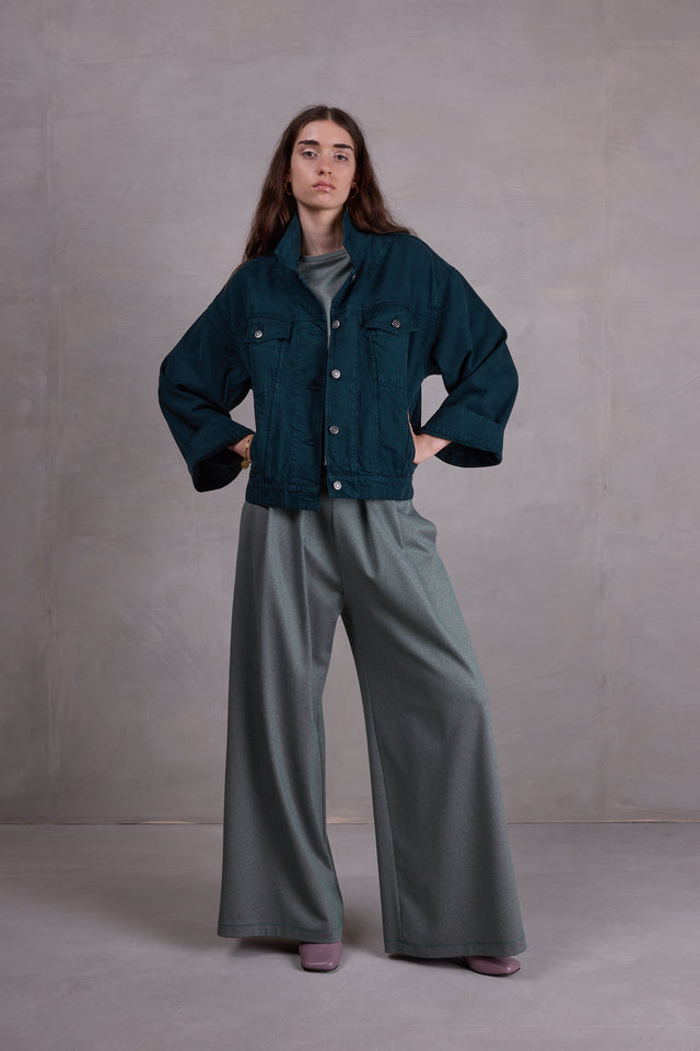 Nathalie Vleeschouwer Dotty Sweater In Green Blend