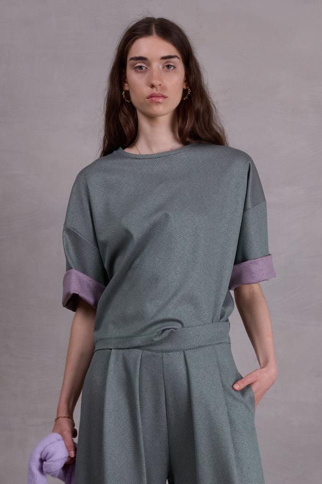 nathalie vleeschouwer Dotty sweater in green blend