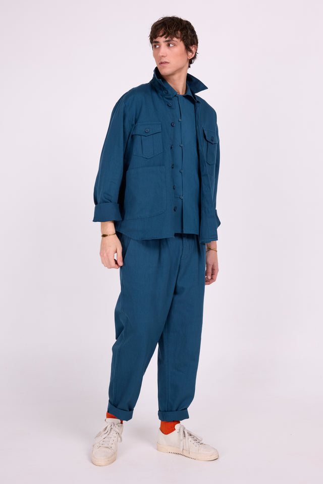 Nathalie Vleeschouwer Duke Petrolkleurige Vest