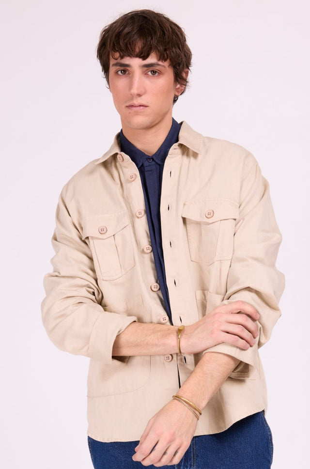 Nathalie Vleeschouwer Duke Zandkleurige Vest