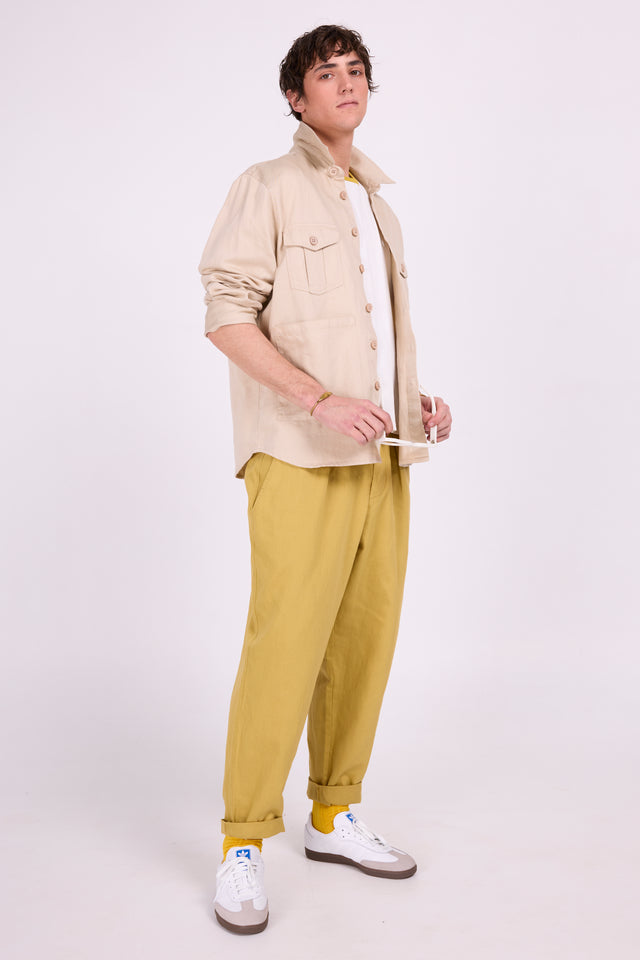 Nathalie Vleeschouwer Duke Zandkleurige Vest