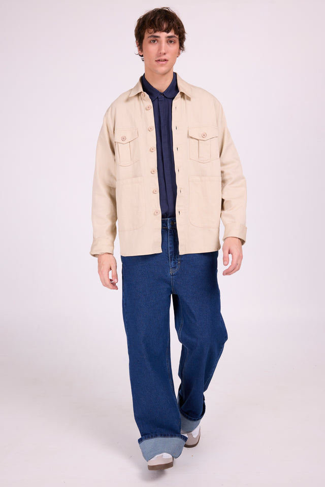 nathalie vleeschouwer Duke zandkleurige vest