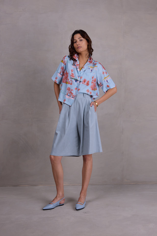 Nathalie Vleeschouwer Eddie Bermuda In Misty Blue