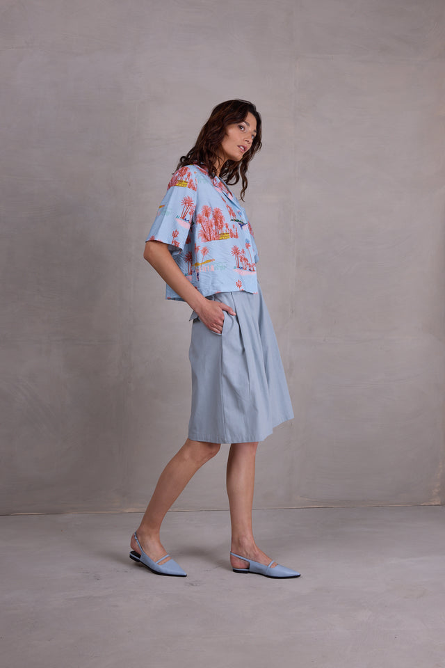 Nathalie Vleeschouwer Eddie Bermuda In Misty Blue