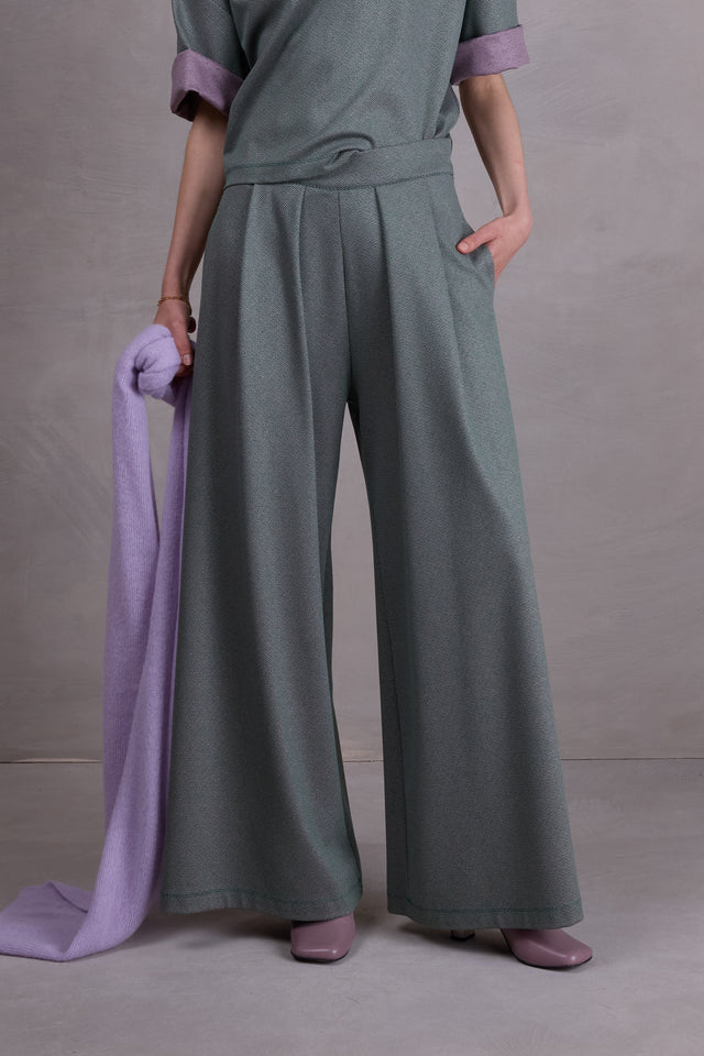 nathalie vleeschouwer Egbert broek in green blend