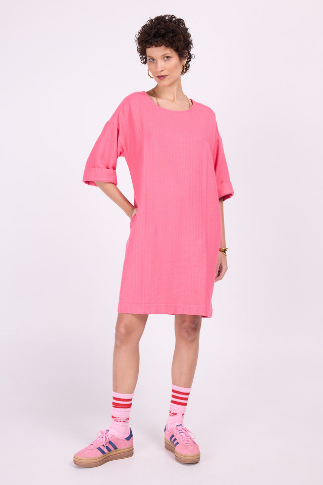 nathalie vleeschouwer Eliana roze jurk