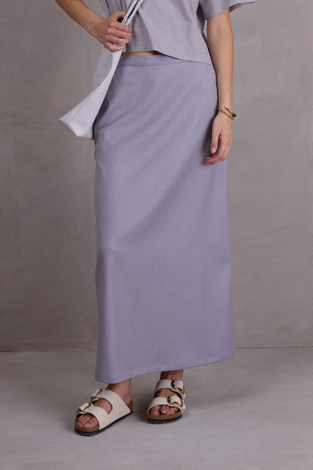 nathalie vleeschouwer Emmanuel grijze rok