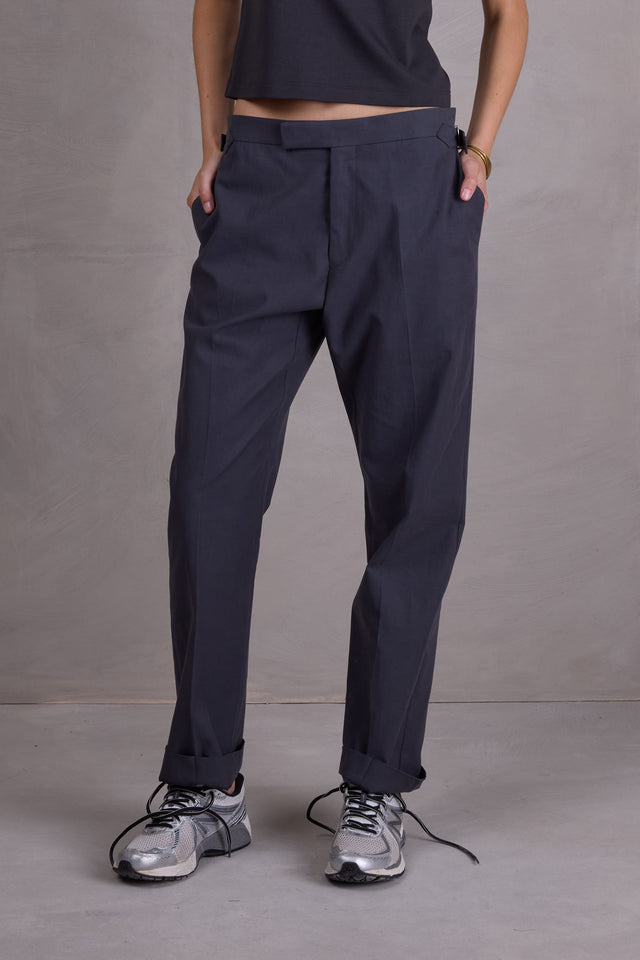 nathalie vleeschouwer Fabrice broek in charcoal