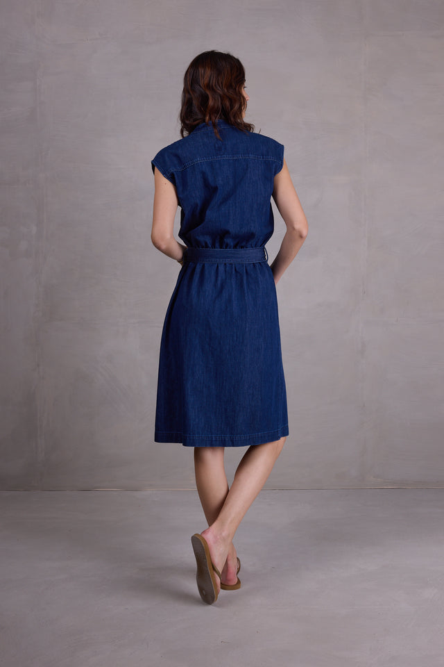 Nathalie Vleeschouwer Faith Jurk In Summer Denim