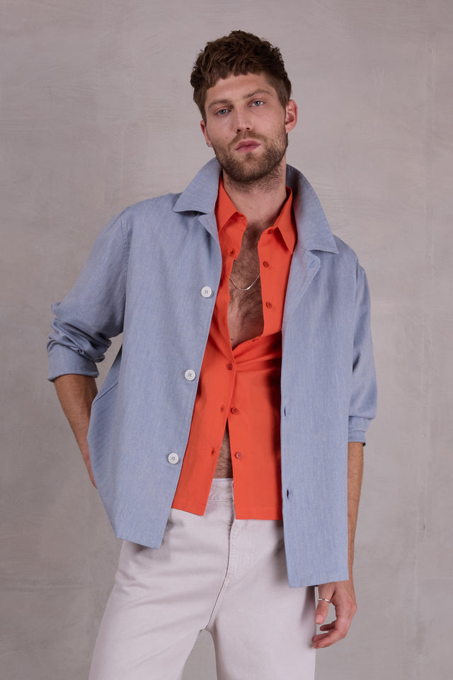 nathalie vleeschouwer Falma oranje hemd