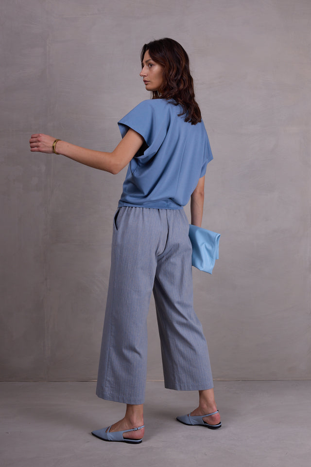 Nathalie Vleeschouwer Fanta T-shirt In Dusk Blue