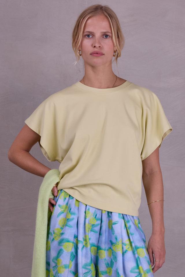 nathalie vleeschouwer Fanta T-shirt in lemon grass