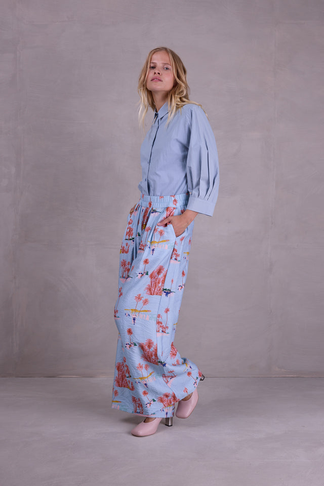 Nathalie Vleeschouwer Farell Hemd In Misty Blue