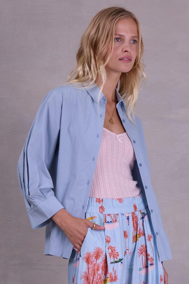 Nathalie Vleeschouwer Farell Hemd In Misty Blue