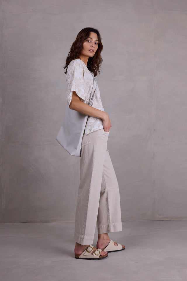 Nathalie Vleeschouwer Faro Ecru Broderie Blouse