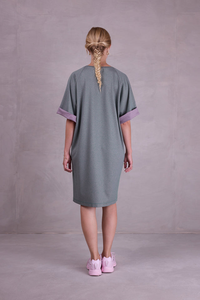 Nathalie Vleeschouwer Fastra Jurk In Green Blend