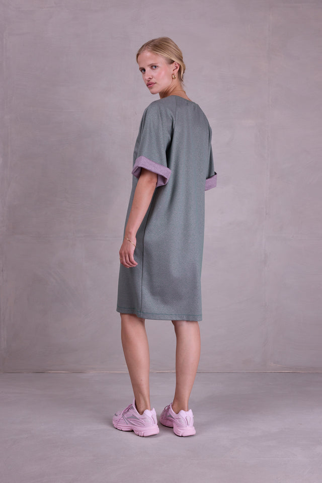 Nathalie Vleeschouwer Fastra Jurk In Green Blend