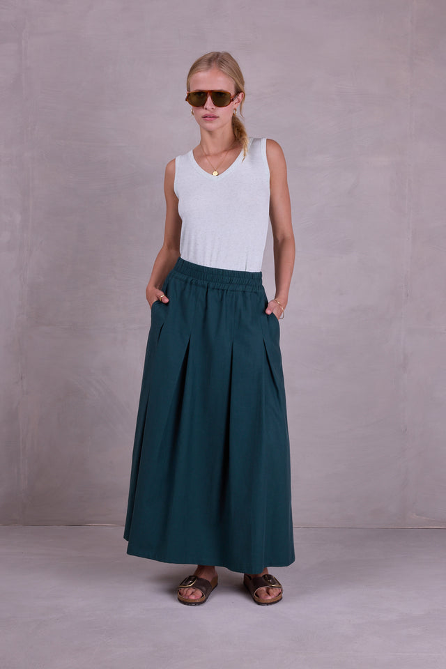 Nathalie Vleeschouwer Felix Top In Celadon