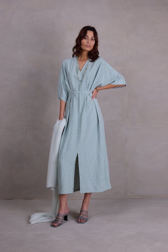 nathalie vleeschouwer Felka jurk in adriatic mist