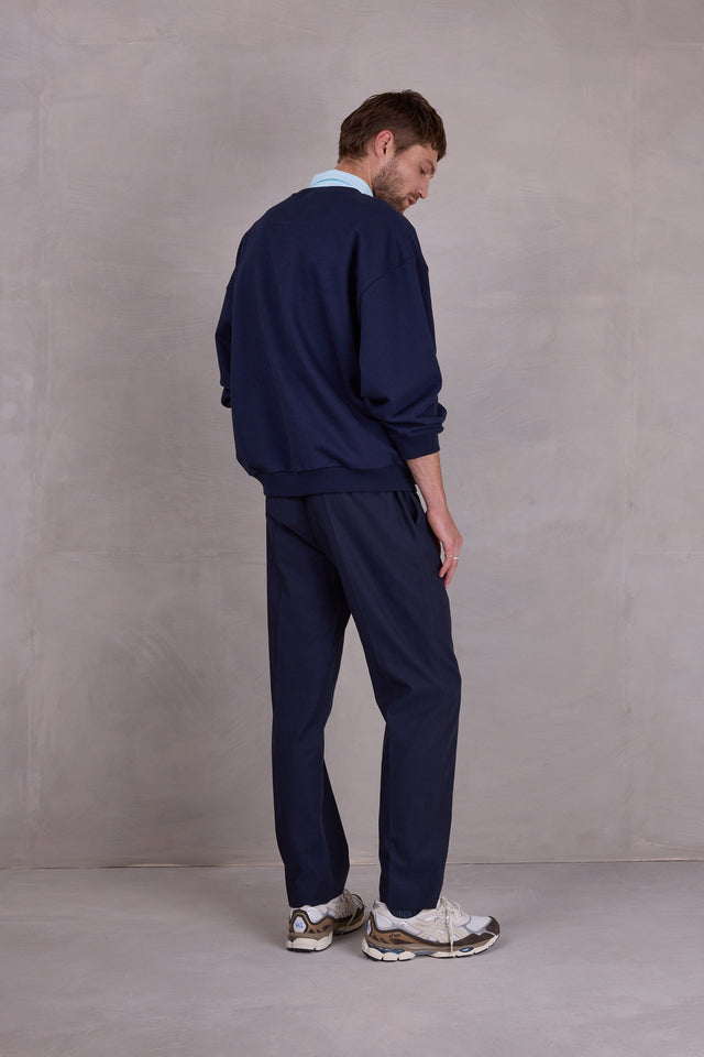 Nathalie Vleeschouwer Femke Donkerblauwe Sweater