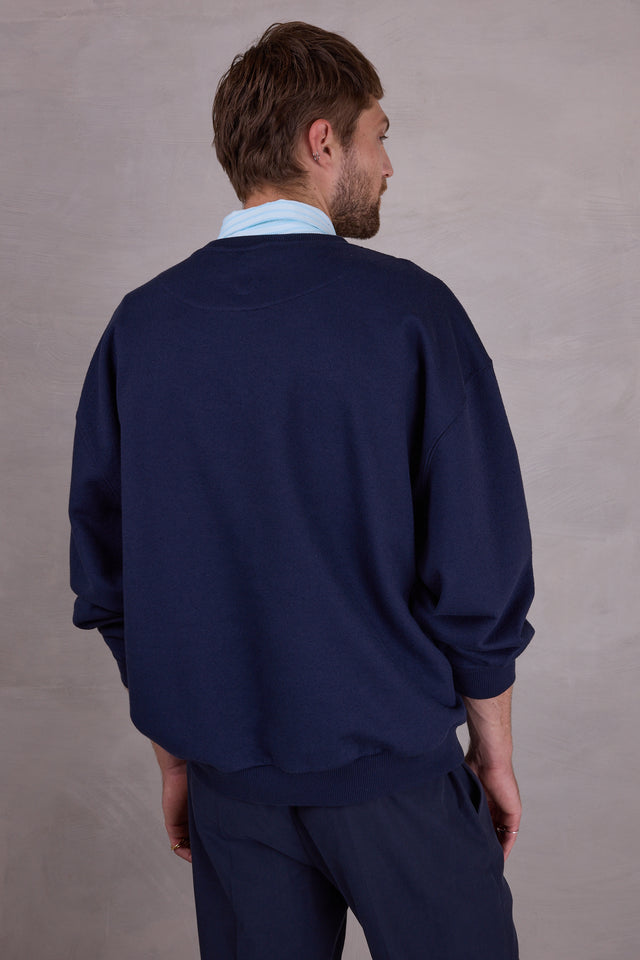 Nathalie Vleeschouwer Femke Donkerblauwe Sweater