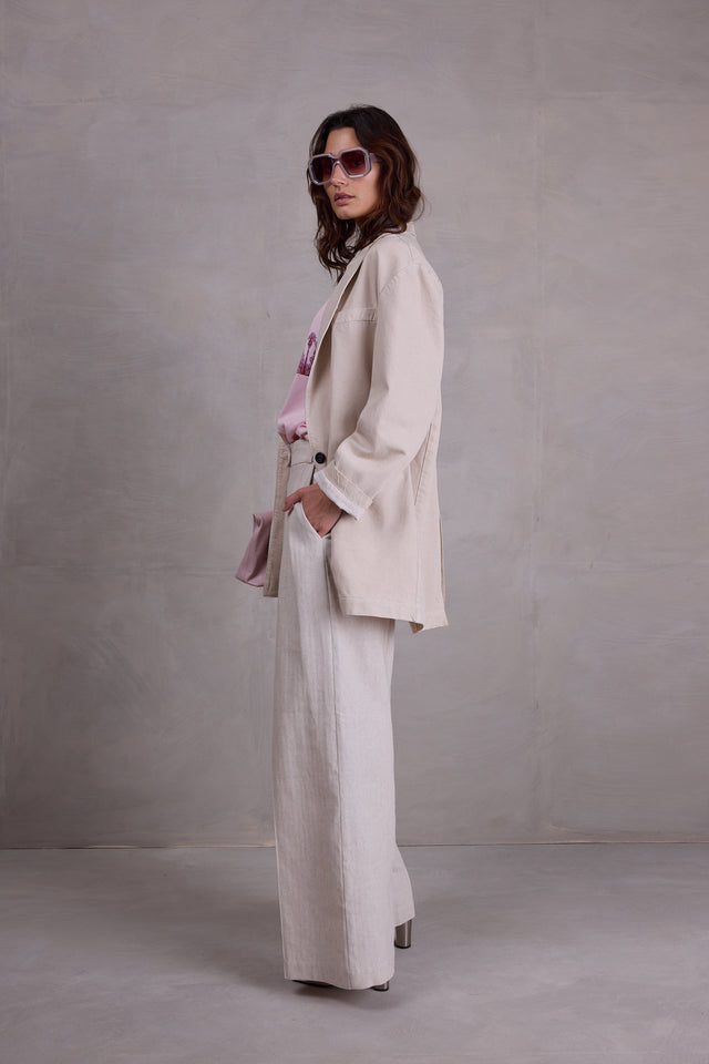 Nathalie Vleeschouwer Fenna Blazer In Stone