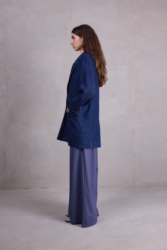 Nathalie Vleeschouwer Fenna Blazer In Summer Denim