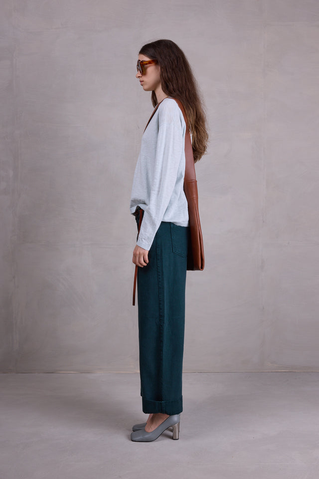 Nathalie Vleeschouwer Fenne Broek In Evergreen