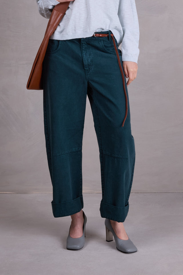 nathalie vleeschouwer Fenne broek in evergreen