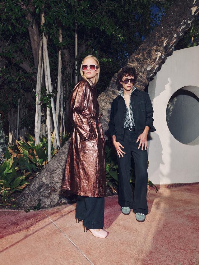 Nathalie Vleeschouwer Ferdi Copper Trench Coat