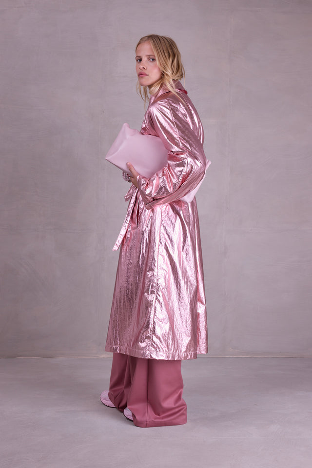 Nathalie Vleeschouwer Ferdi Pink Trench Coat