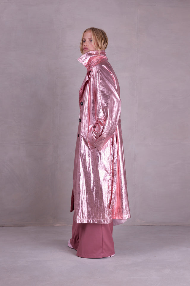 Nathalie Vleeschouwer Ferdi Pink Trench Coat