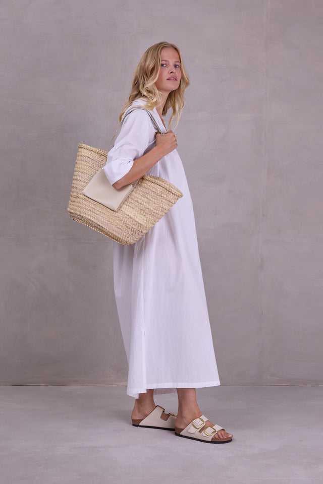 Nathalie Vleeschouwer Ferijn Witte Jurk