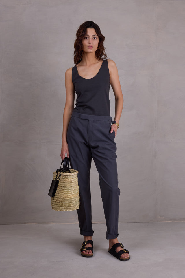 Nathalie Vleeschouwer Ferika Top In Antraciet