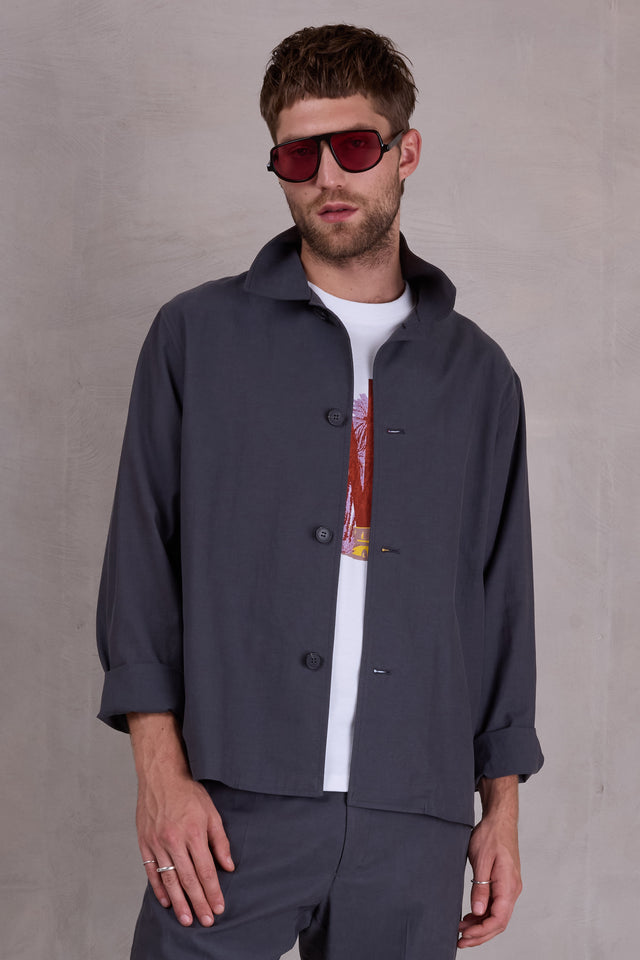 Nathalie Vleeschouwer Ferre Vest In Charcoal