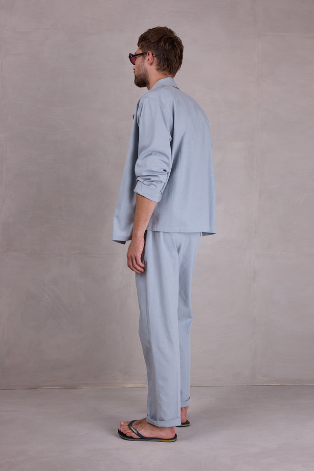 Nathalie Vleeschouwer Ferre Vest In Misty Blue