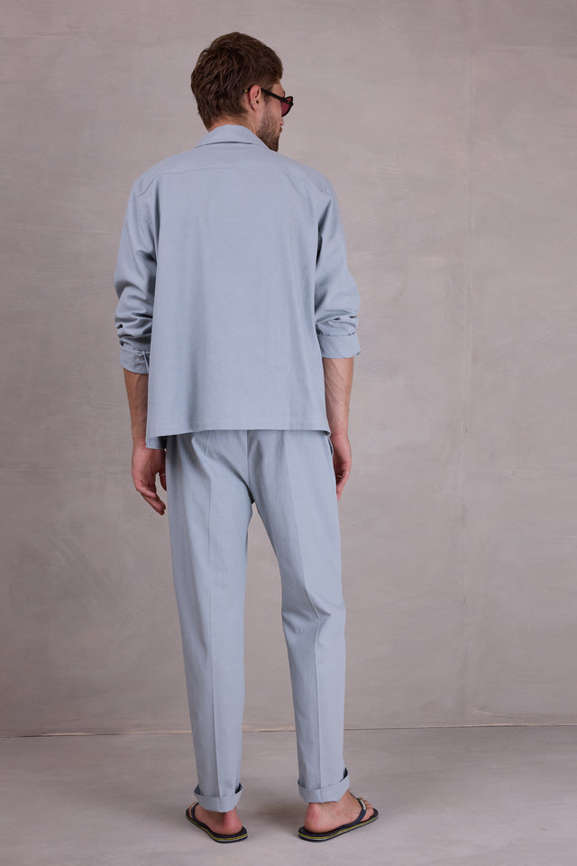 Nathalie Vleeschouwer Ferre Vest In Misty Blue