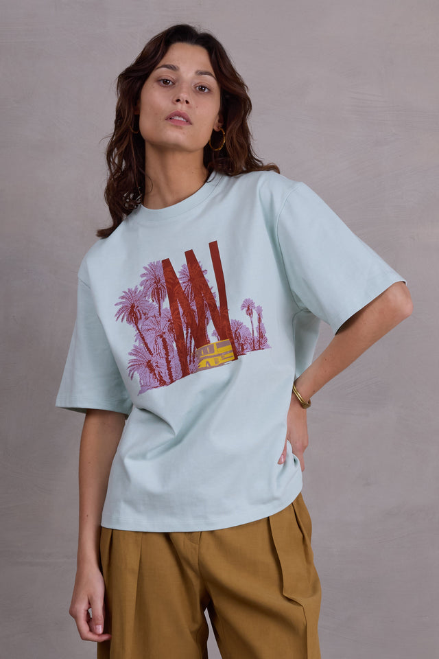 nathalie vleeschouwer Ferris celadon T-shirt