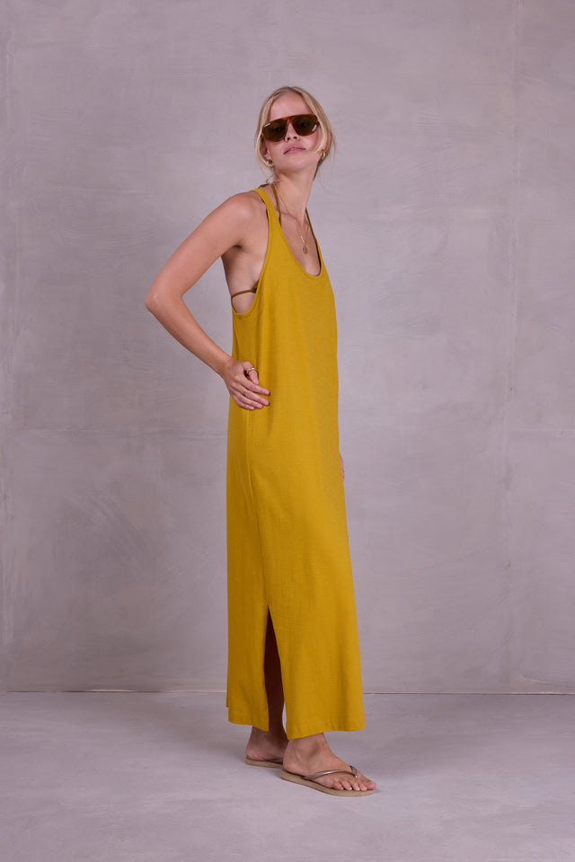 Nathalie Vleeschouwer Fia Jurk In Curry