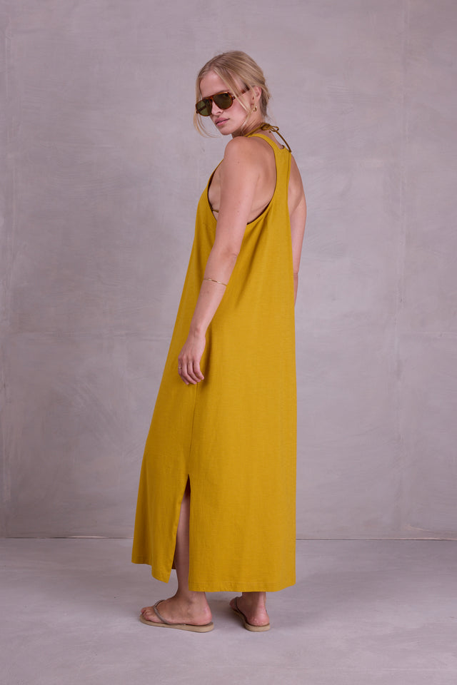 Nathalie Vleeschouwer Fia Jurk In Curry